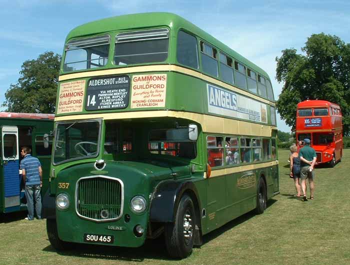 Aldershot & District Dennis Loline East Lancs 357